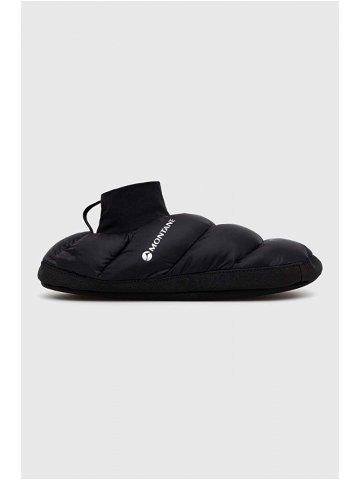 Pantofle Montane černá barva