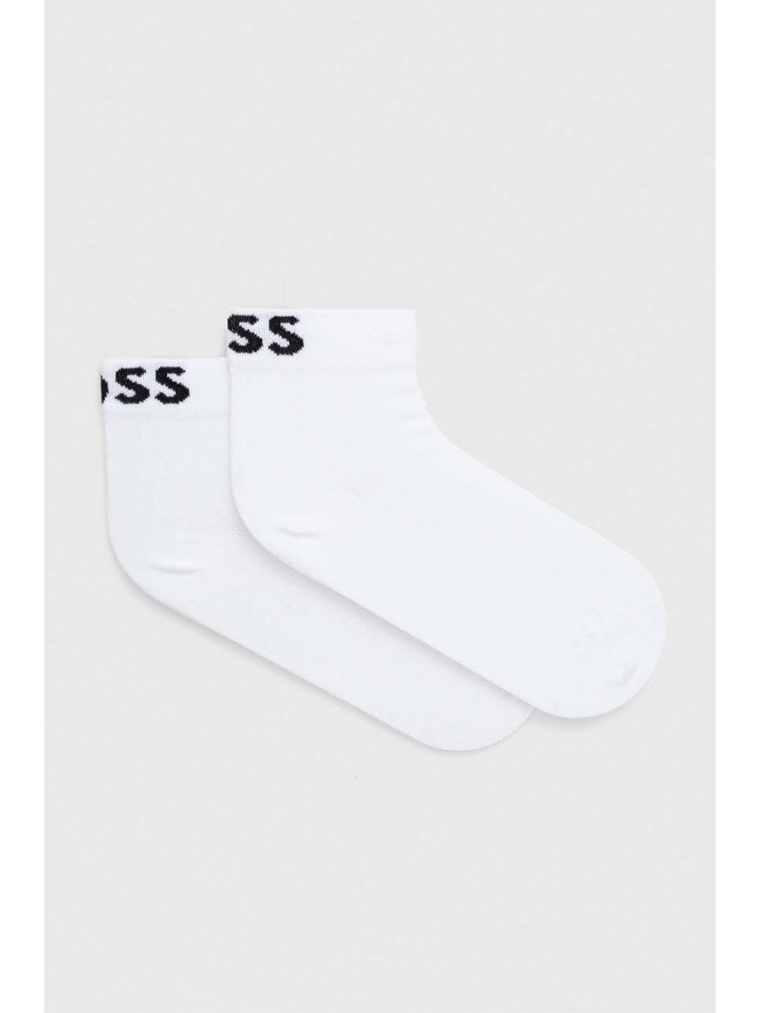 Ponožky BOSS 2-pack dámské bílá barva 50502066