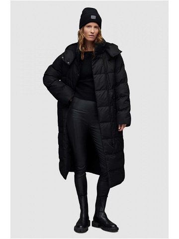 Kabát AllSaints ALLANA PUFFER dámský černá barva zimní oversize