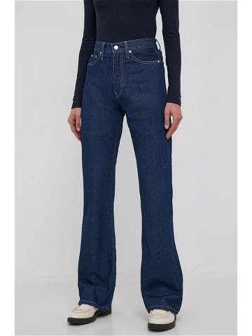 Džíny Calvin Klein Jeans AUTHENTIC BOOTCUT dámské high waist