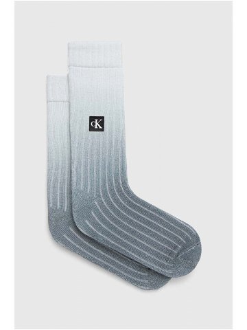 Ponožky Calvin Klein Jeans pánské šedá barva