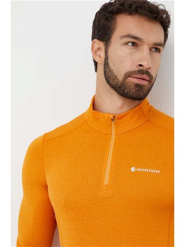 Funkční triko s dlouhým rukávem Montane Dart oranžová barva MDRZN