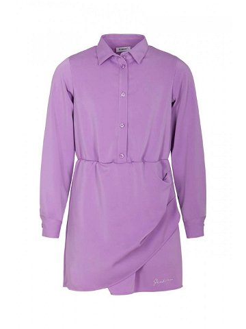 Dívčí šaty Pinko Up fialová barva mini