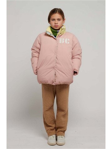 Dětská bunda Bobo Choses růžová barva