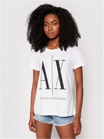 Armani Exchange T-Shirt 8NYTCX YJG3Z 5100 Bílá Regular Fit