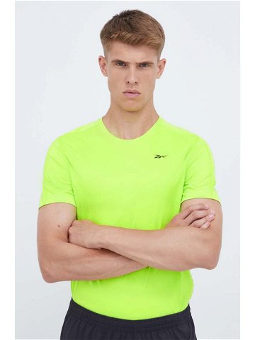 Tréninkové tričko Reebok Tech zelená barva