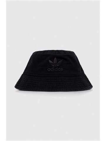 Bavlněná čepice adidas Originals černá barva