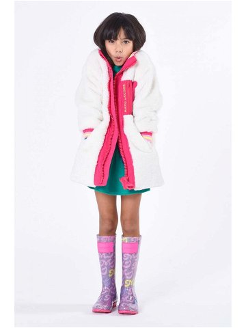 Dětský kabát Marc Jacobs béžová barva