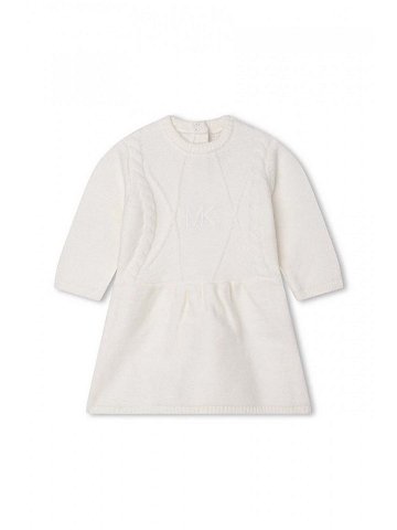 Dívčí šaty Michael Kors bílá barva mini