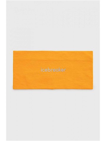 Čelenka Icebreaker Oasis oranžová barva