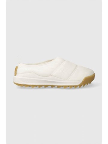 Pantofle Sorel ONA RMX PUFFY SLIP bílá barva 2058701125