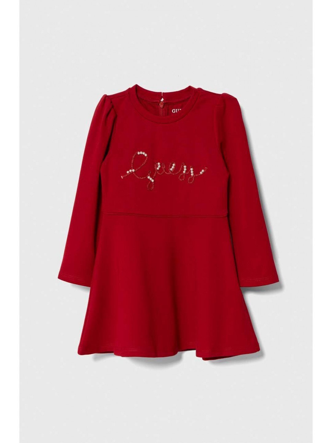 Dívčí šaty Guess červená barva mini