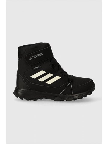 Outdoorové boty adidas TERREX TERREX SNOW CF R RD černá barva