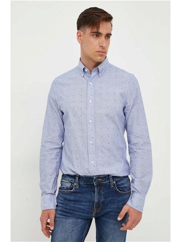 Košile Gant regular s límečkem button-down