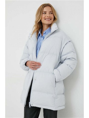 Péřová bunda Calvin Klein dámská zimní oversize