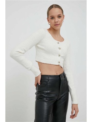 Kardigan Calvin Klein Jeans dámský béžová barva lehký