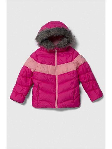 Dětská bunda Columbia G Arctic Blast II Jacket růžová barva