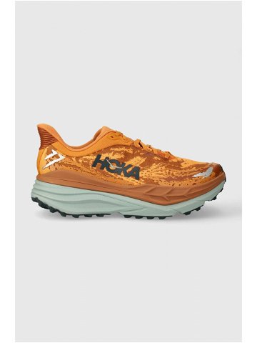 Běžecké boty Hoka Stinson 7 oranžová barva
