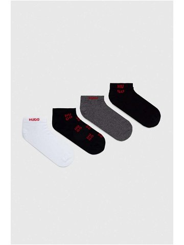 Ponožky HUGO 4-pack pánské 50502013