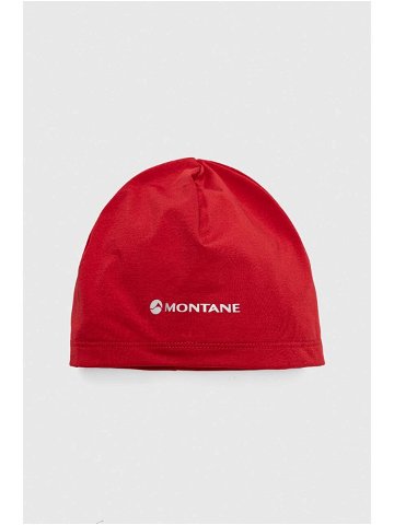 Čepice Montane Dart XT červená barva z tenké pleteniny