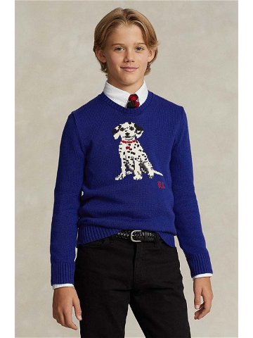 Dětský bavlněný svetr Polo Ralph Lauren lehký