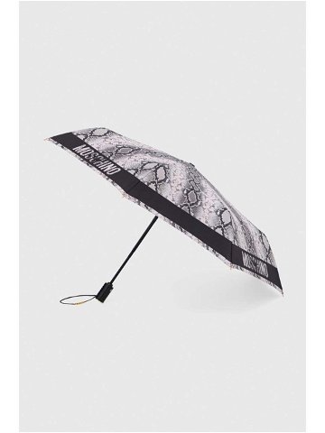 Deštník Moschino černá barva 8920 OPENCLOSEA