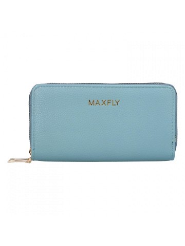 Dámská velká peněženka světle modrá – MaxFly Irsena