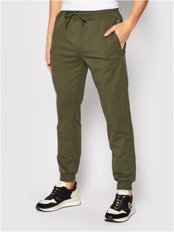 Guess Teplákové kalhoty Z2RB14 K6ZS1 Zelená Regular Fit