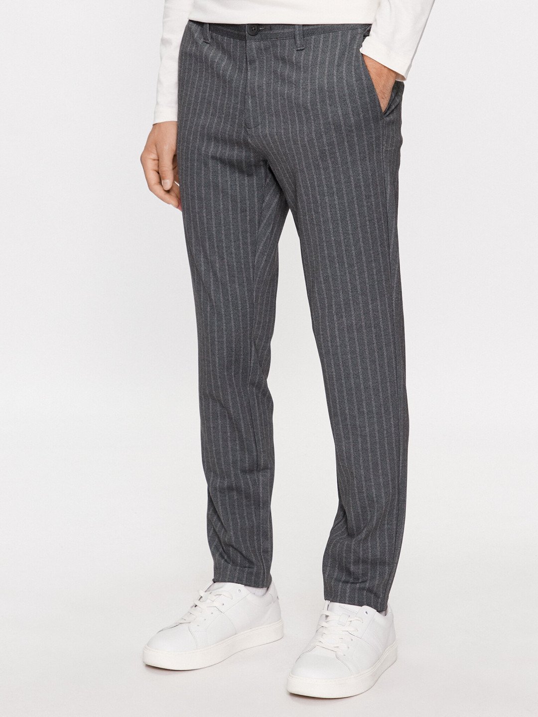 Only & Sons Chino kalhoty 22024048 Šedá Tapered Fit