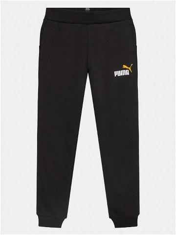 Puma Teplákové kalhoty Ess 2 Col Logo Pant 586988 Černá Regular Fit