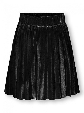 Kids ONLY Plisovaná sukně 15307450 Černá Regular Fit