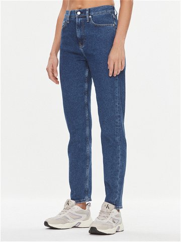 Calvin Klein Jeans Jeansy Authentic J20J221831 Modrá Straight Fit