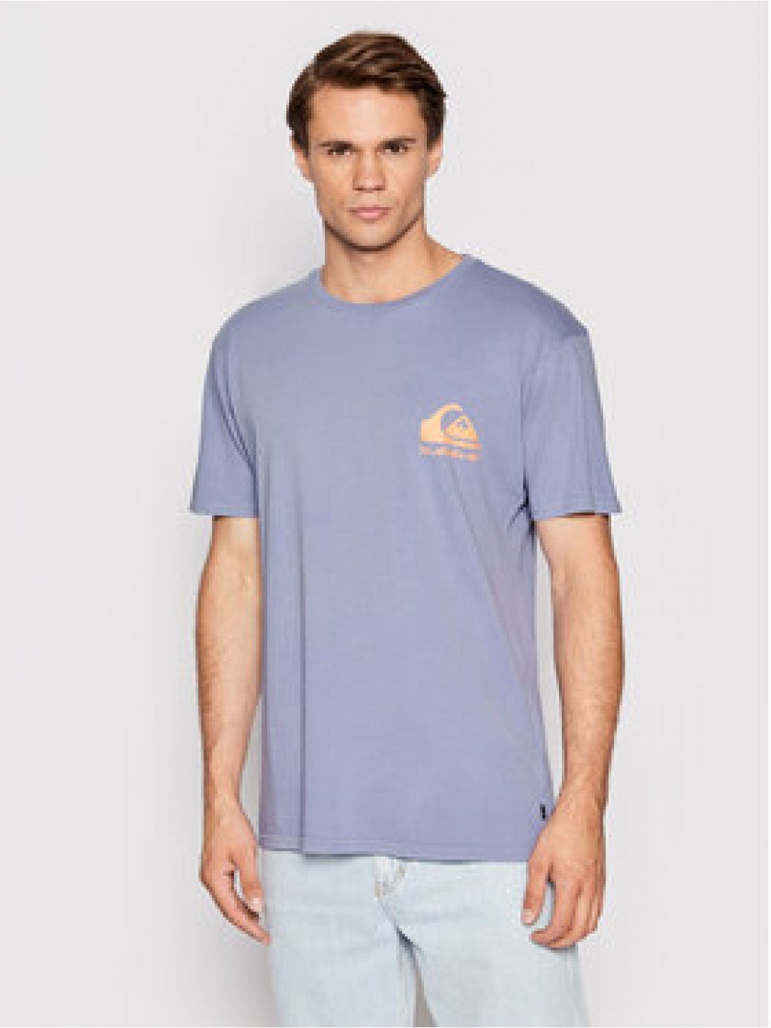 Quiksilver T-Shirt How Are You Feeling EQYZT06687 Modrá Regular Fit