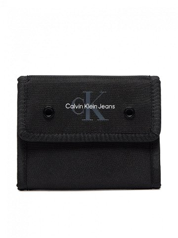 Calvin Klein Jeans Velká pánská peněženka Sport Essentials Velcro Wallet K50K511437 Černá