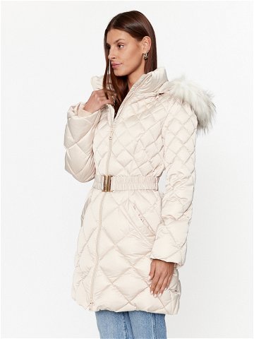 Guess Zimní kabát W3BL36 WEX52 Béžová Regular Fit