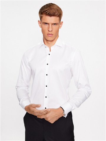 Eterna Košile 8218 F659 Bílá Slim Fit