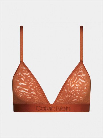 Calvin Klein Underwear Podprsenka Bralette 000QF7491E Oranžová