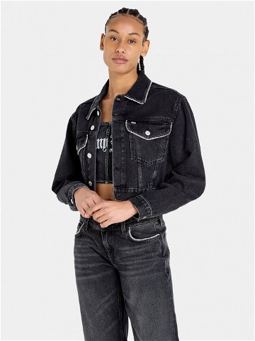Tommy Jeans Jeansová bunda Claire DW0DW16712 Černá Regular Fit