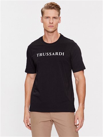 Trussardi T-Shirt 52T00768 Černá Regular Fit