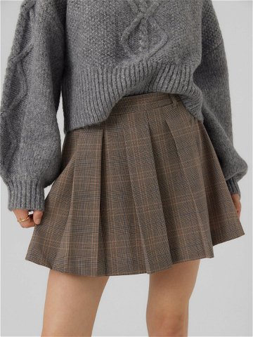 Vero Moda Mini sukně Tracy 10299719 Béžová Regular Fit