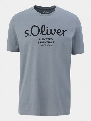 S Oliver T-Shirt 2139909 Šedá Regular Fit