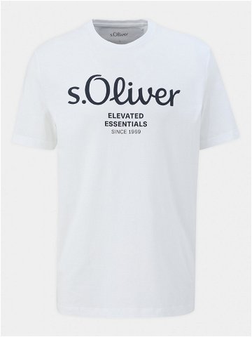 S Oliver T-Shirt 2139909 Bílá Regular Fit