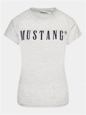 Mustang T-Shirt Alina 1013222 Šedá Regular Fit