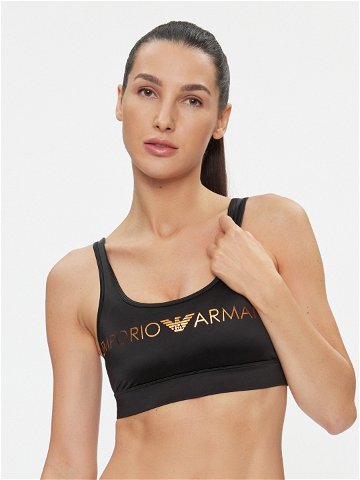 Emporio Armani Underwear Podprsenkový top 164710 3F235 00020 Černá