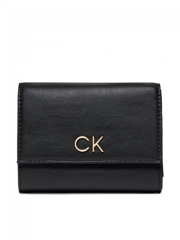 Calvin Klein Velká dámská peněženka Re-Lock Trifold Md K60K608994 Černá