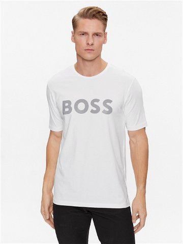Boss T-Shirt Tee 8 50501195 Bílá Regular Fit