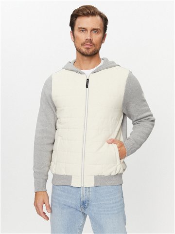 Pepe Jeans Mikina Snell Hoodie PM702380 Écru Regular Fit