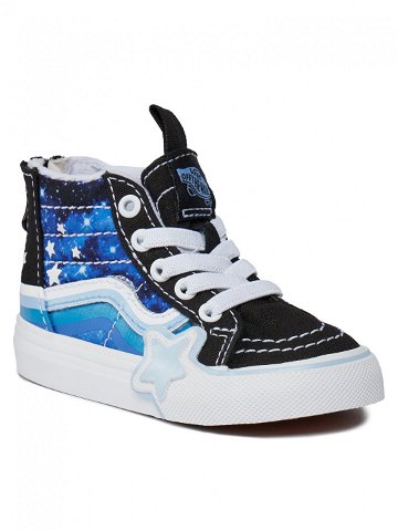Vans Sneakersy Sk8-Hi Zip Rainbow Star VN000BVNY611 Černá