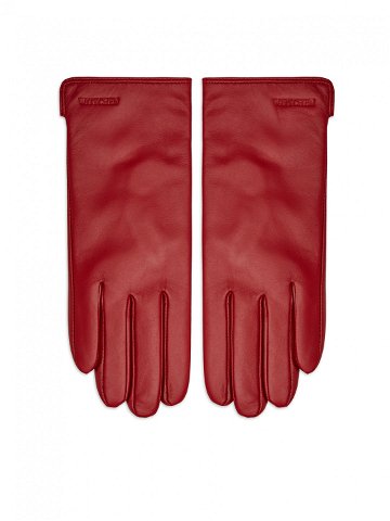 WITTCHEN Dámské rukavice 44-6A-003 Červená
