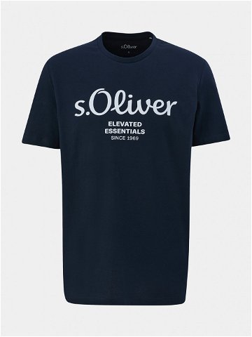 S Oliver T-Shirt 2139909 Modrá Regular Fit